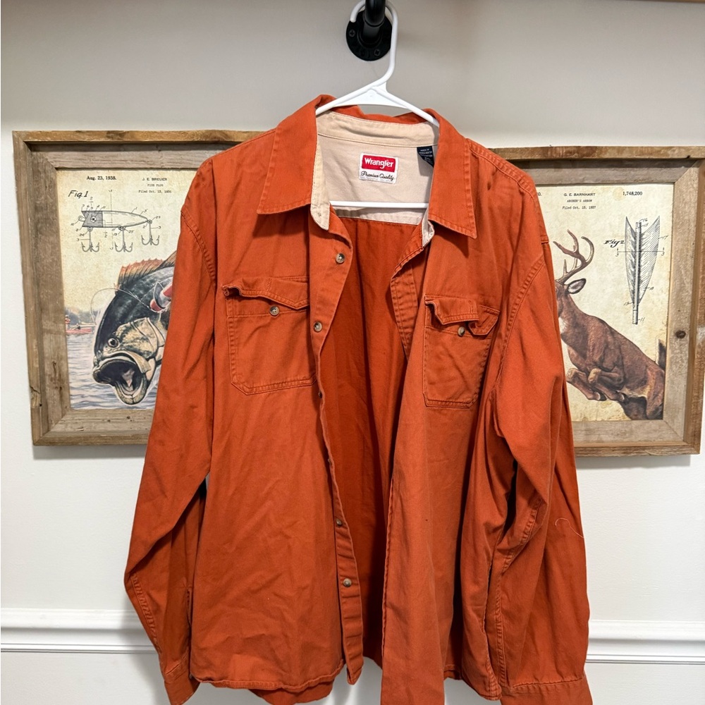 Wrangler Women's Rust Utility Jacket